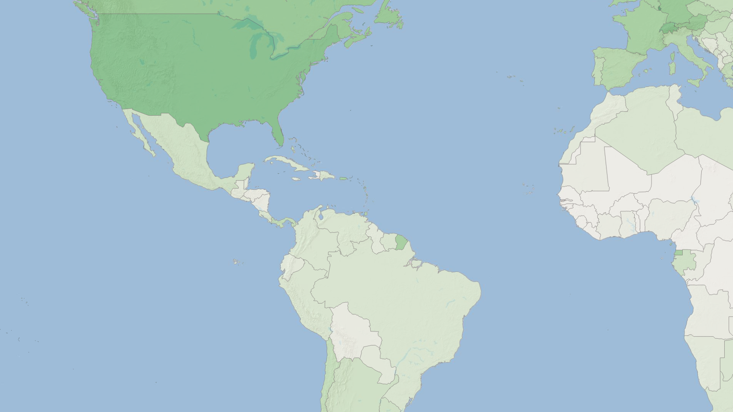 per capita GDP, Atlantic region